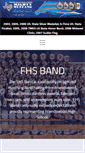 Mobile Screenshot of friendswoodmustangband.org